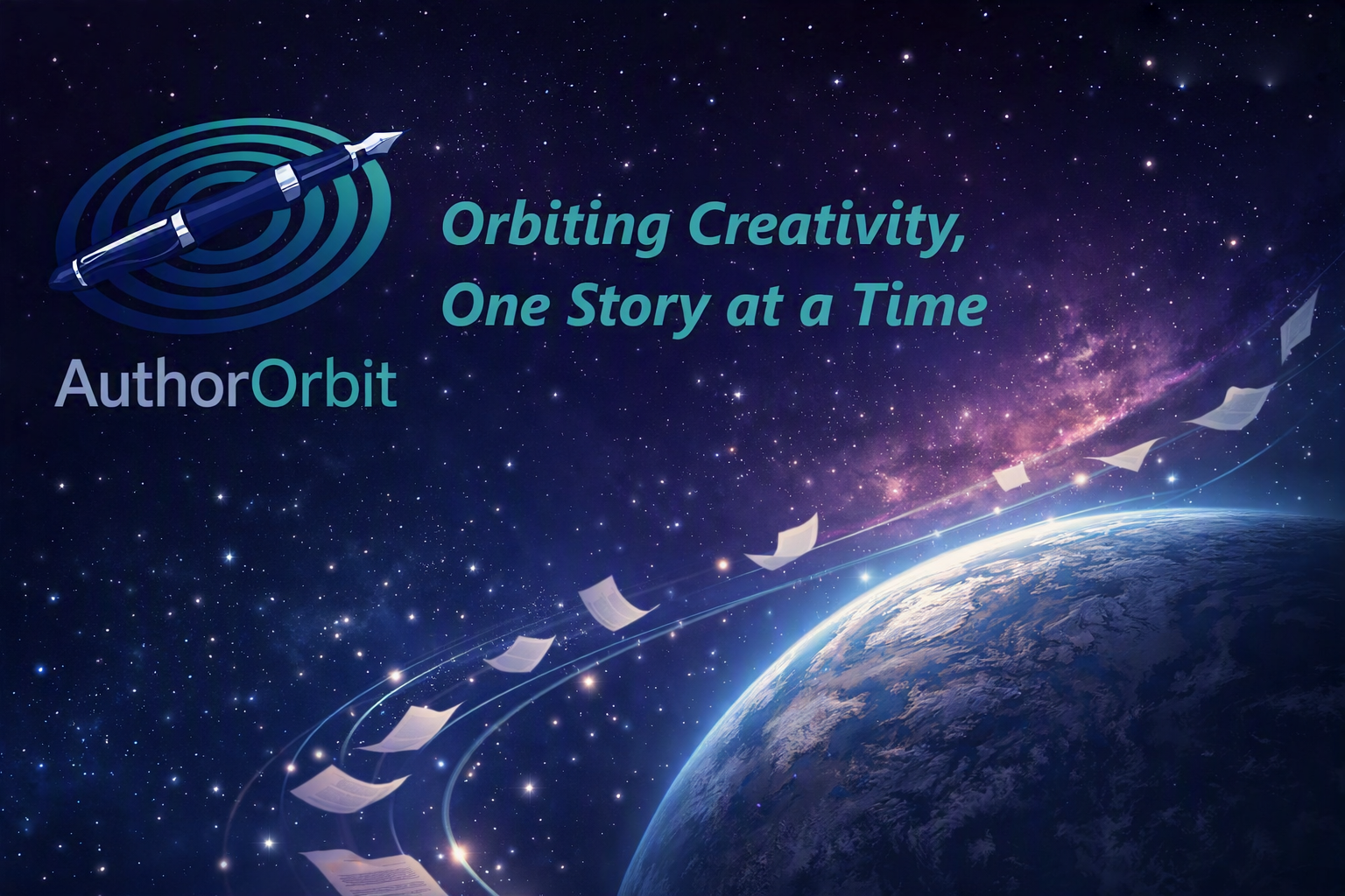 AuthorOrbit banner - Orbiting Creativity, One Story at a Time